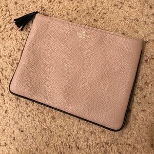 Kate Spade nude clutch. Never used!